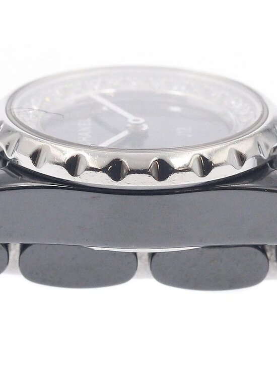 CHANEL J12 XS H5236 Diamond black Dial Quartz Ladies Watch_952374 main image 4